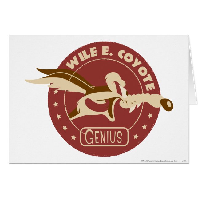 WILE E. COYOTE™ Genius (Front Horizontal)