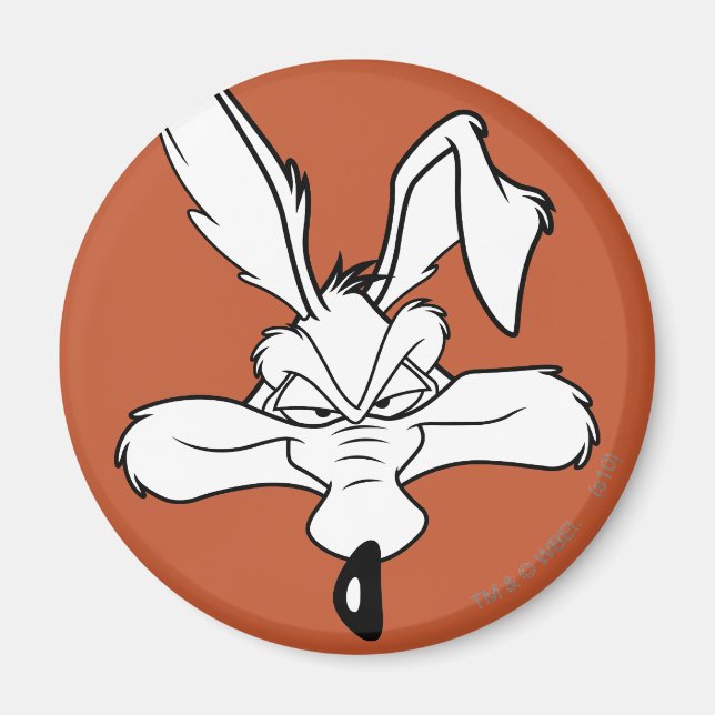 WILE E. COYOTE™ Happy Head Shot Magnet (Front)