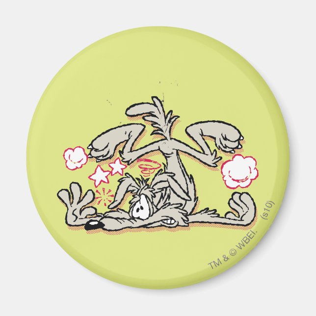 WILE E. COYOTE™ Hard Landing Magnet (Front)