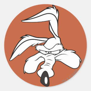 WILE E. COYOTE™ Head Shot Classic Round Sticker
