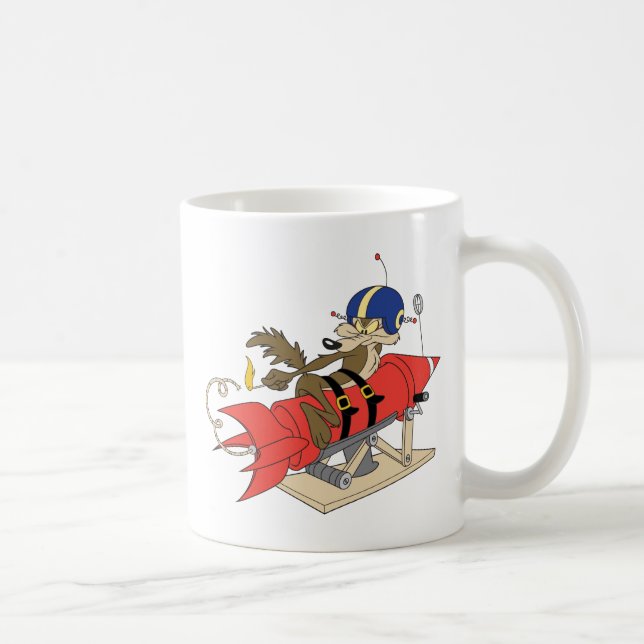 WILE E. COYOTE™ Launching Red Rocket Coffee Mug (Right)