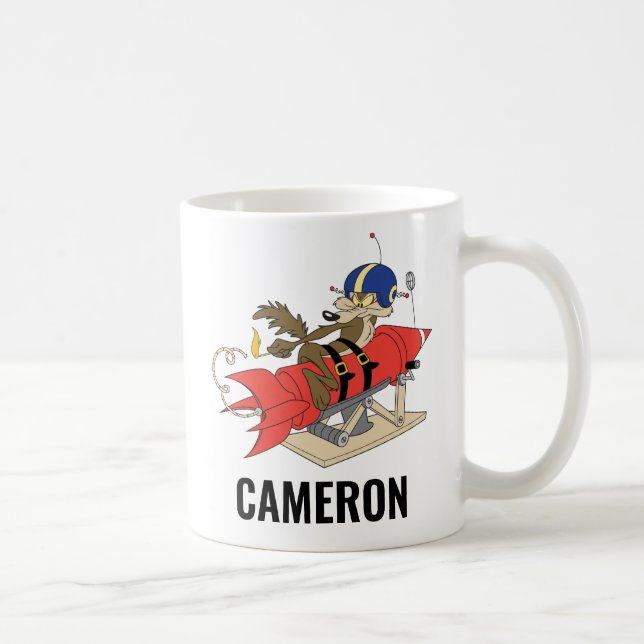 WILE E. COYOTE™ Launching Red Rocket Coffee Mug (Right)