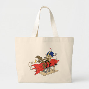 WILE E. COYOTE™ Launching Red Rocket Large Tote Bag
