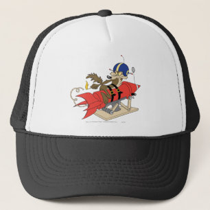 WILE E. COYOTE™ Launching Red Rocket Trucker Hat