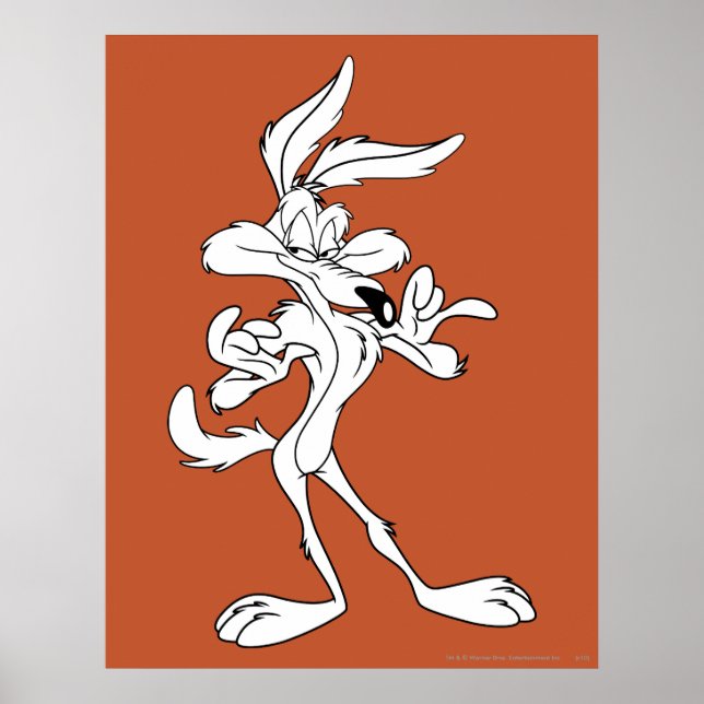 WILE E. COYOTE™ Looking Pleased Poster (Front)
