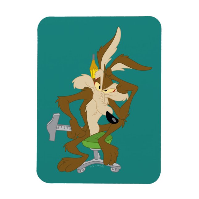 WILE E. COYOTE™ Planning Magnet (Vertical)