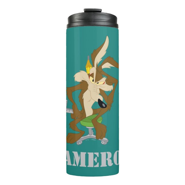 WILE E. COYOTE™ Planning Thermal Tumbler (Front)