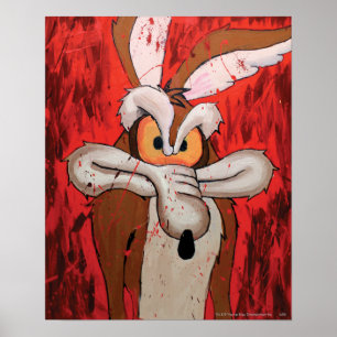 Wile E Coyote Red Fury Poster