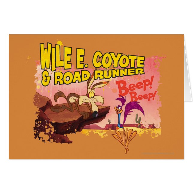 WILE E. COYOTE™ & ROAD RUNNER™ BEEP BEEP!™ (Front Horizontal)