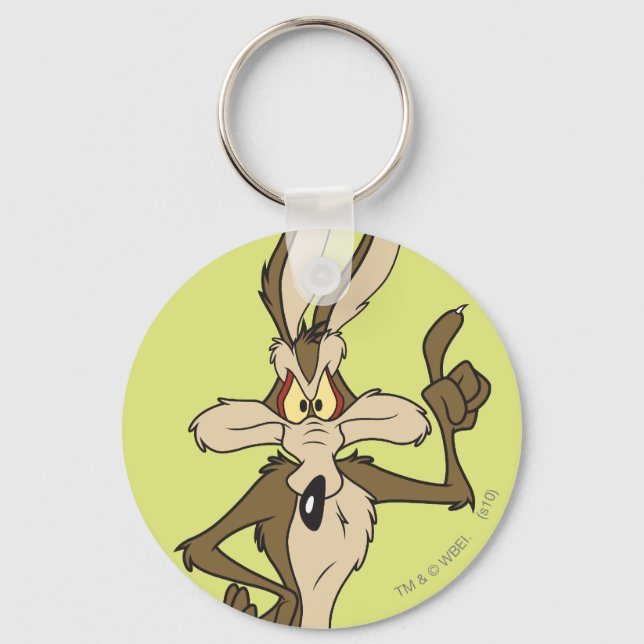 WILE E. COYOTE™ Standing Tall Key Ring (Front)