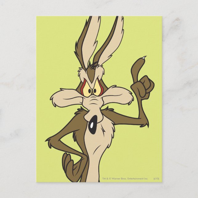 WILE E. COYOTE™ Standing Tall Postcard (Front)