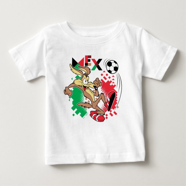 WILE E. COYOTE™ Team Mexico Soccer Graphic Baby T-Shirt (Front)