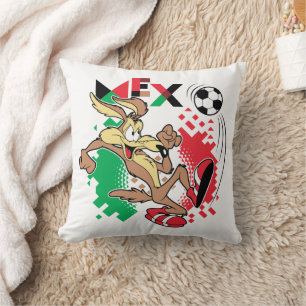 WILE E. COYOTE™ Team Mexico Soccer Graphic Cushion