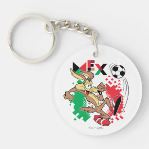 WILE E. COYOTE™ Team Mexico Soccer Graphic Key Ring