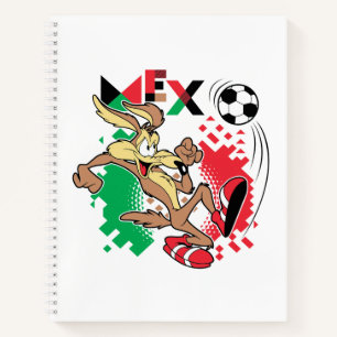 WILE E. COYOTE™ Team Mexico Soccer Graphic Notebook