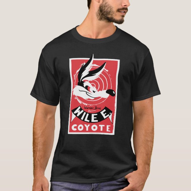 WILE E. COYOTE™ Warner Bros. Presents poster T-Shirt (Front)