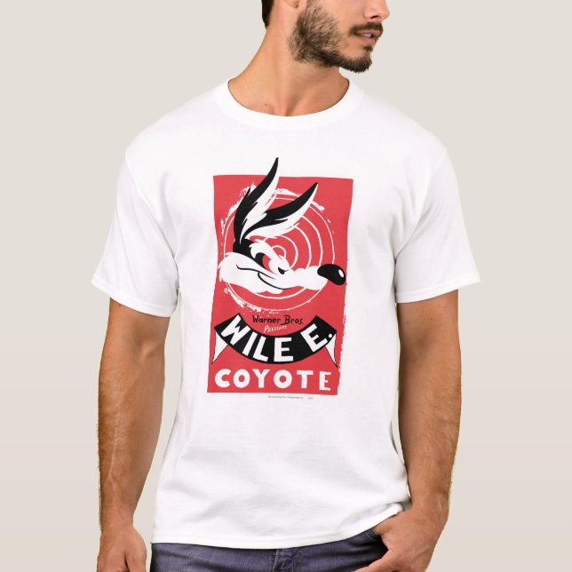 WILE E. COYOTE™ Warner Bros. Presents poster T-Shirt (Front)