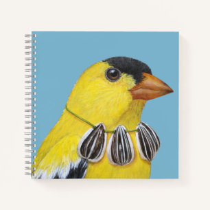 Wiley the goldfinch notebook