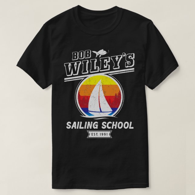 Wileys Sailing School T-Shirt (Design Front)