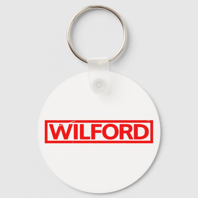 Wilford Stamp Key Ring (Front)