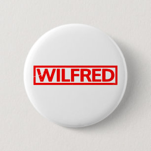 Wilfred Stamp 6 Cm Round Badge