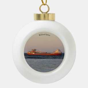 Wilfred Sykes ball or snowflake ornament