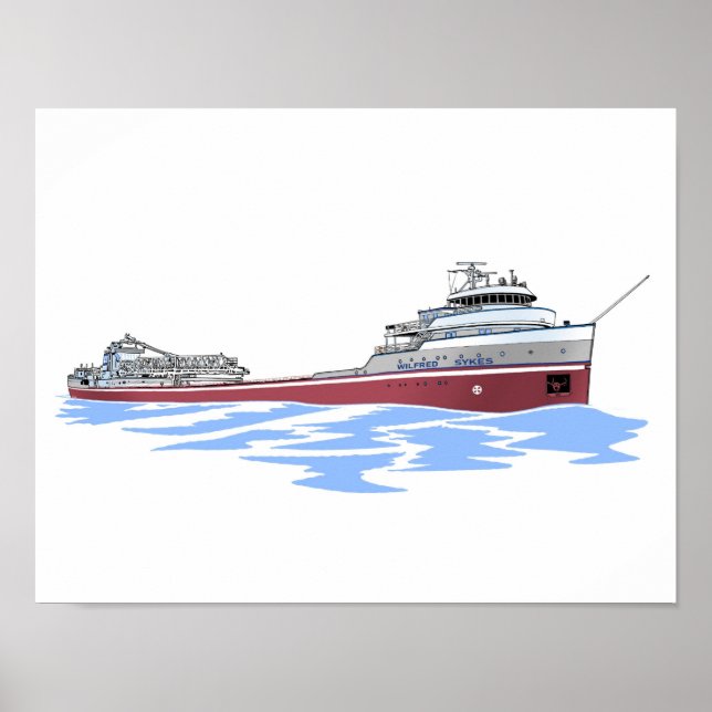 Wilfred Sykes Cleveland Cliffs Poster (Front)