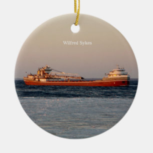 Wilfred Sykes double sided ornament