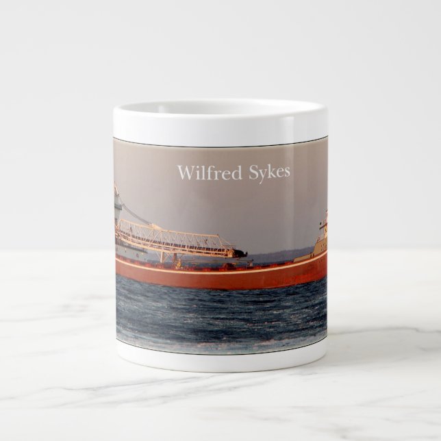Wilfred Sykes jumbo mug (Front)