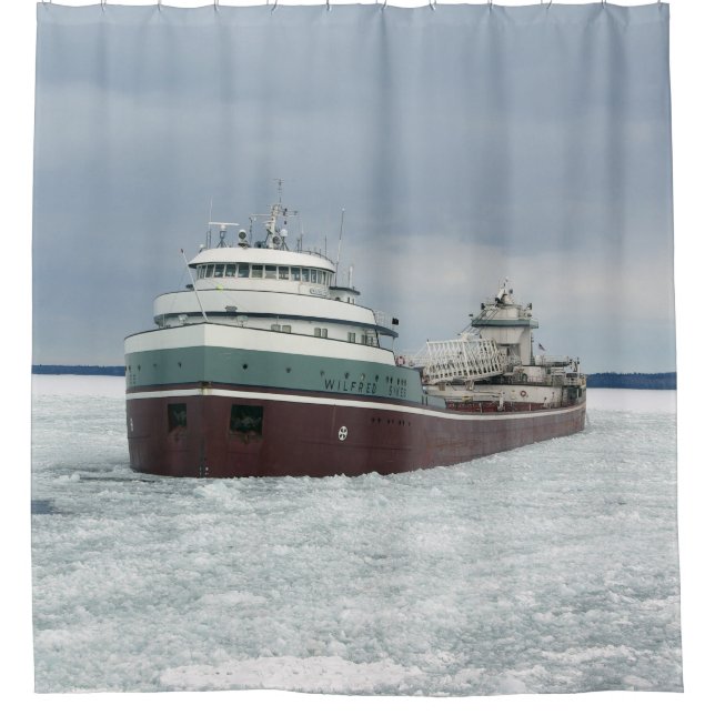 Wilfred Sykes shower curtain (Front)