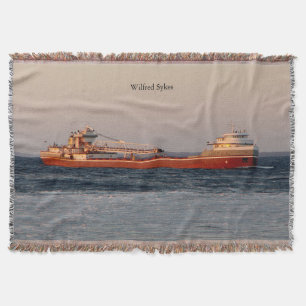 WIlfred Sykes throw blanket