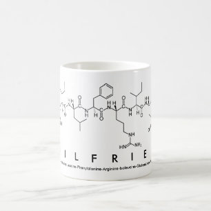 Wilfried peptide name mug