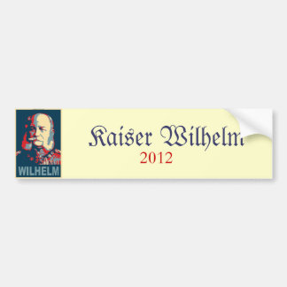 Wilhelm 2012 Bumper Sticker