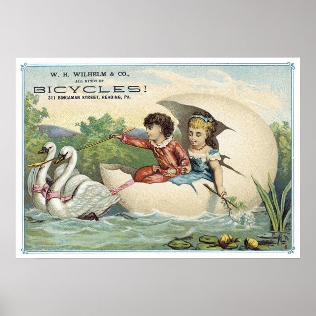Wilhelm Bicycles Poster (Front)