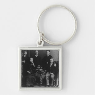 Wilhelm Liebknecht and his family Key Ring
