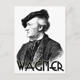 Wilhelm Richard Wagner Postcard