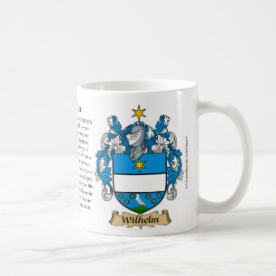 Wilhelm, the Origin, the Meaning and the Crest Coffee Mug