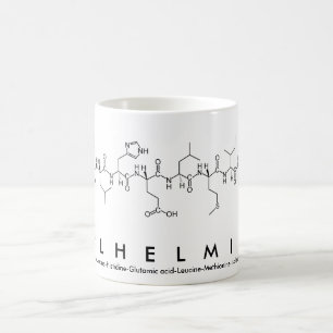 Wilhelmina peptide name mug