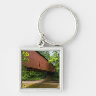 Wilkens Mill Covered Bridge Key Ring