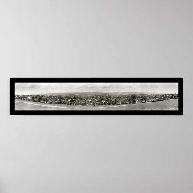 Wilkes-Barre PA Photo 1909 Poster (Front)