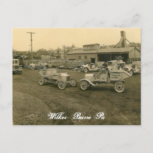 Wilkes-Barre Pa. Postcard (Front)
