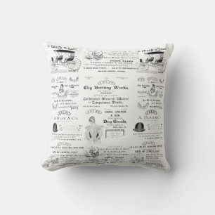 Wilkes-Barre Pennsylvania 1890's advertising  Cushion
