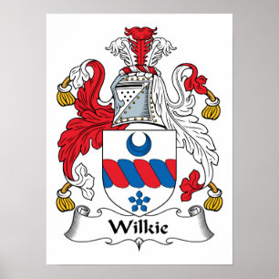 Wilkie Family Crest Poster