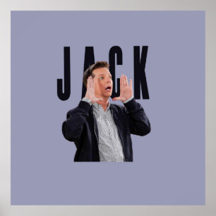 Will and Graces Just Jack Poster