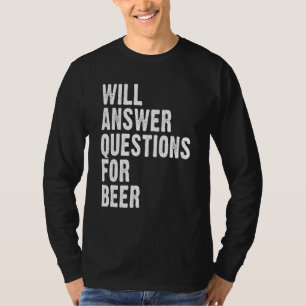 Will Answer Questions For Beer Pub Quiz Legend Tri T-Shirt
