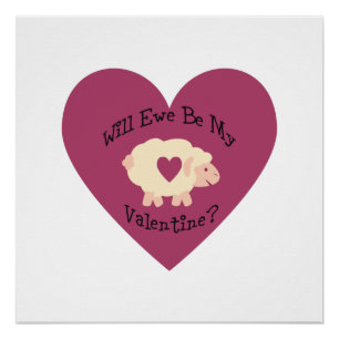 Will Ewe Be My Valentine? Poster