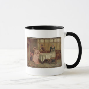 'Will He Come?' (oil on canvas) Mug