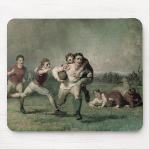 Will he do it? mouse pad