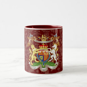 Will+Kate Memorabilia Mugs, customisable colour! Two-Tone Coffee Mug