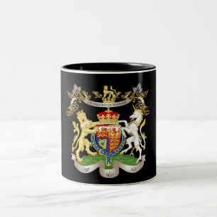 Will+Kate Memorabilia Mugs, customisable colour! Two-Tone Coffee Mug